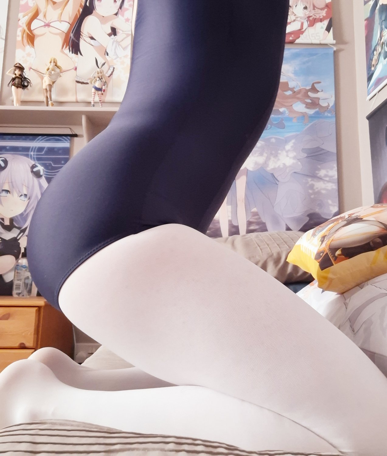 Femboy in tight blue swimsuit~ #TfQyeR9Q